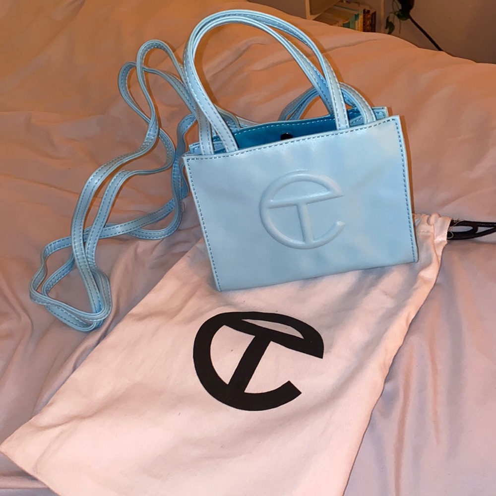Telfar Small Shopper - Baby Blue